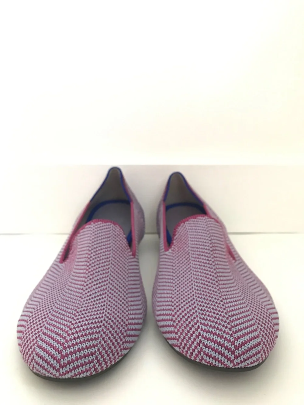 ROTHY’S The Loafer Herringbone Flat Amethyst Women’s Size 9